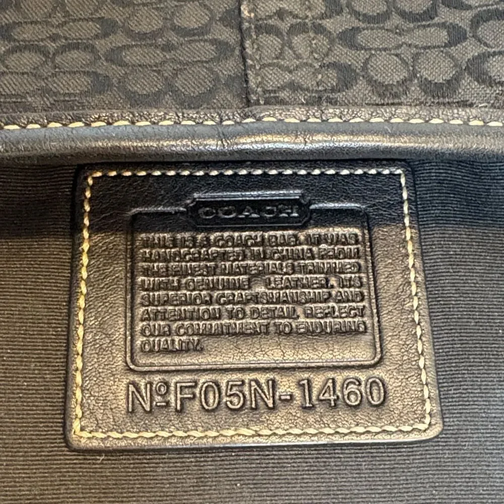 Coach Bag Purse Handbag Y2K Soho Hobo Vintage Jacquard Signature Mini Shoulder